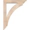 Ekena Millwork Thorton Traditional Smooth Bracket w/ Offset Brace, Douglas Fir, 5 1/2"W x 28"D x 36"H BKT0604X28X36THR01SDF - alternate 4